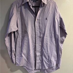 Ralph Lauren Lavender Button Down Shirt